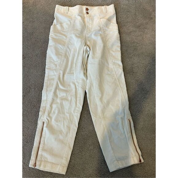NWOT Pilcro Anthropologie ivory corduroy, $138 - Picture 2 of 6